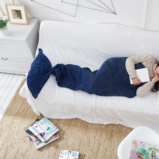 Mermaid Tail Blanket Crochet
