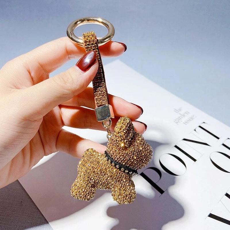 Luxury French Bulldog Keychain