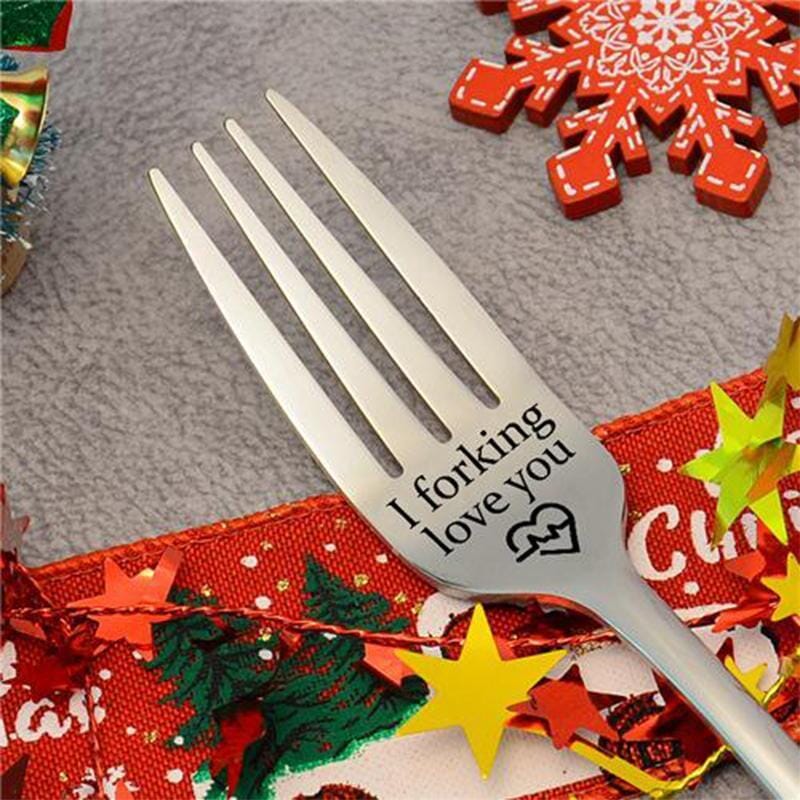 Engraved Fork - Best Funny Gift For Loved One💕