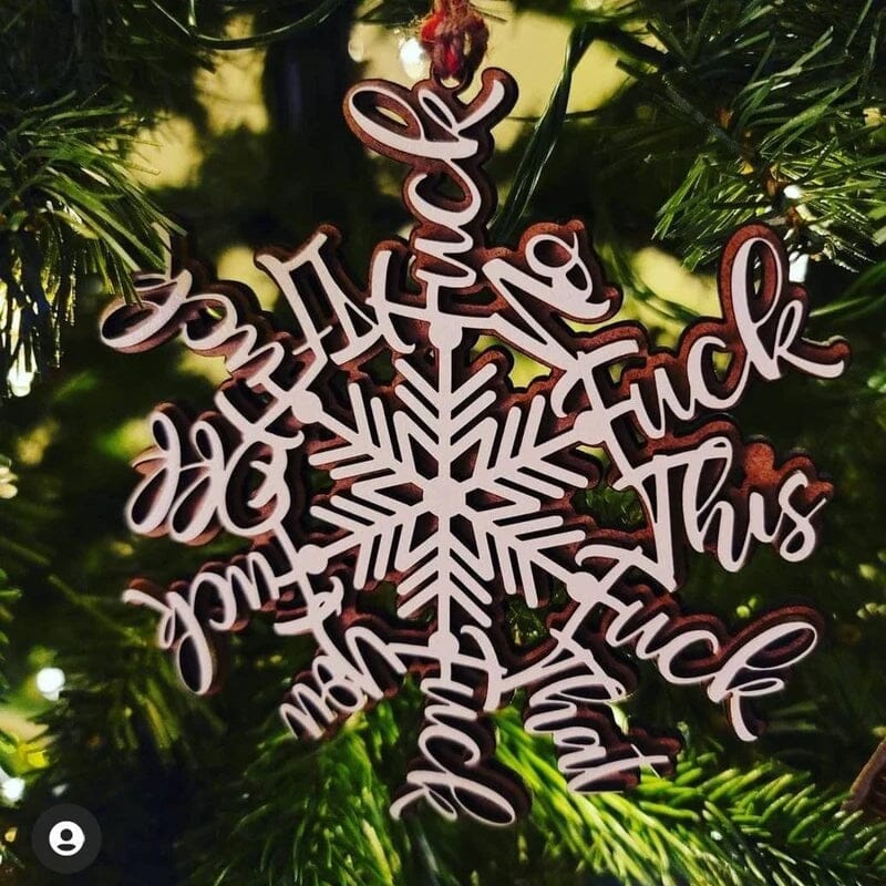 Funny Christmas Ornament | Perfect ornament for annual summary