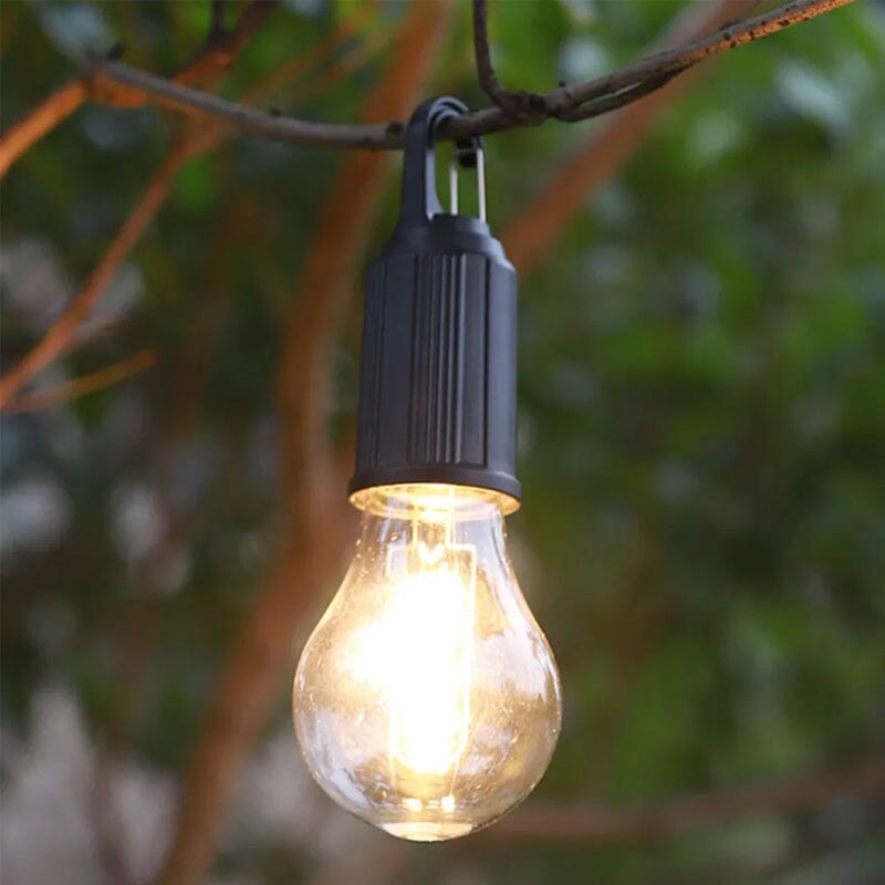 💡 New Outdoor Camping Hanging Type-C Charging Retro Bulb Light💡