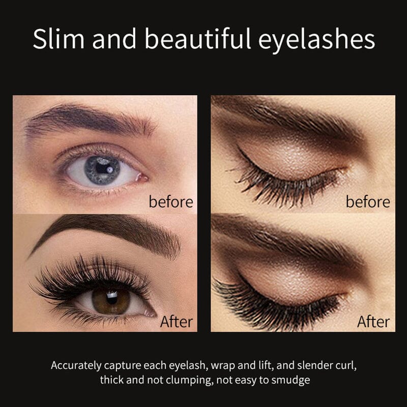 😍Waterproof Silk Fiber Thick Mascara