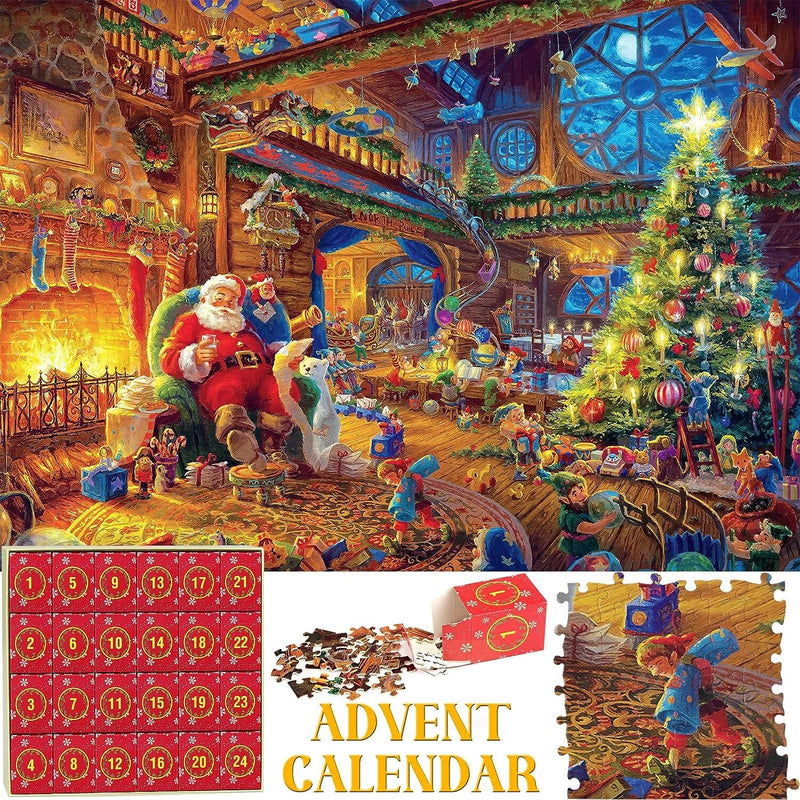 🧩🧩Advent Calendar 2023 Christmas Jigsaw Puzzles