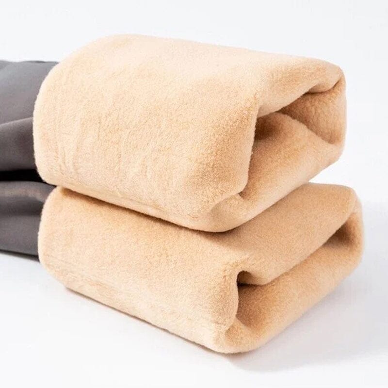 🔥Flawless Legs Fake Translucent Warm Plush Lined Elastic Tights