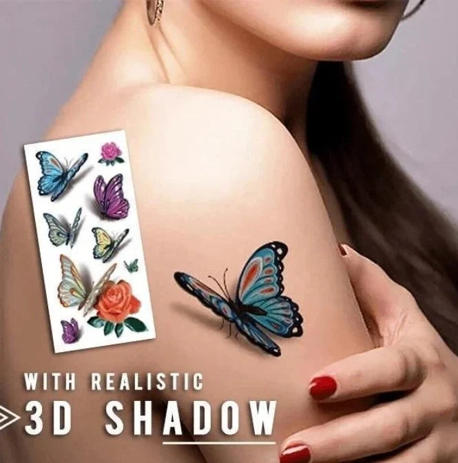 🦋Trendy 3D Tattoo Stickers🦋