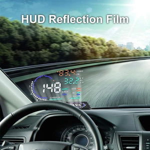 Head Up Display HUD Film Protective Reflective Windshield Film - 1 pc / 100*80