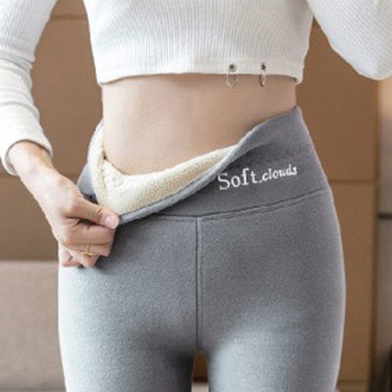 Casual Warm Winter Solid Pants