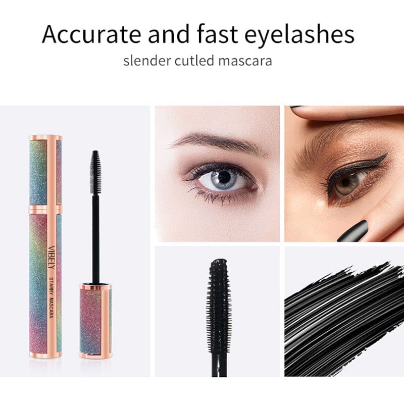 😍Waterproof Silk Fiber Thick Mascara