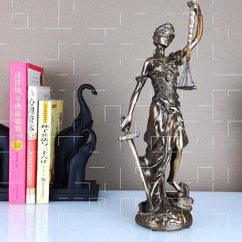 Goddess of Justice Statue Decoration