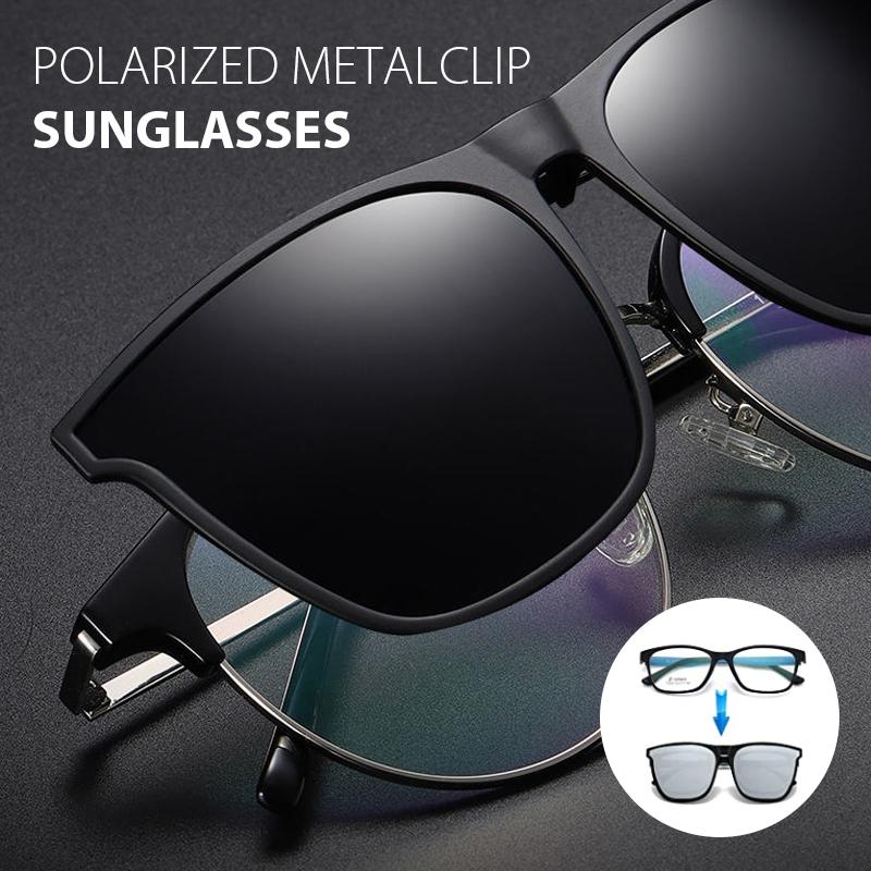 😎New Polarized Clip-on Flip Up Sunglasses😎