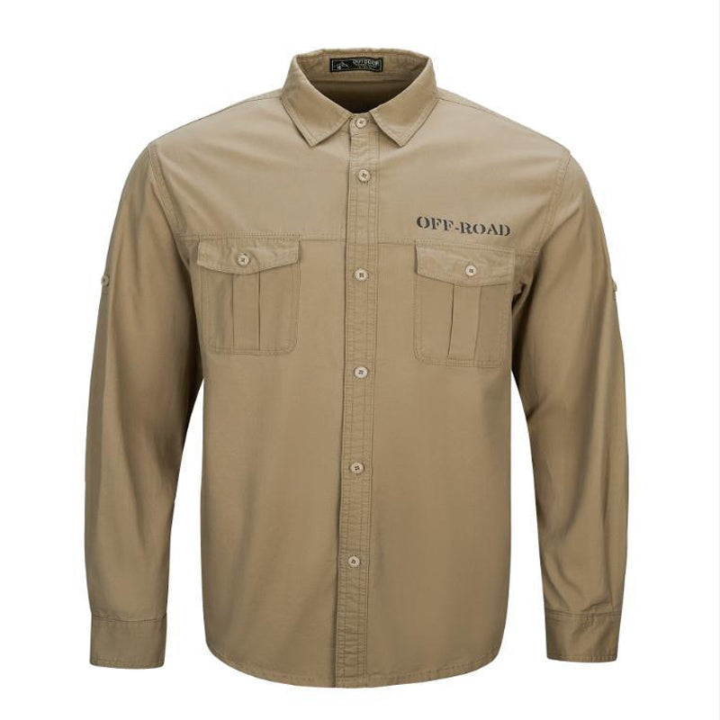 Men's Cotton Cargo Shirt