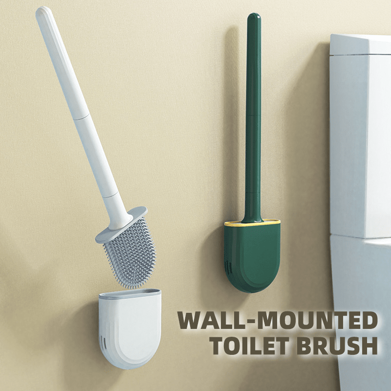 Wall-Mounted Toilet Brush