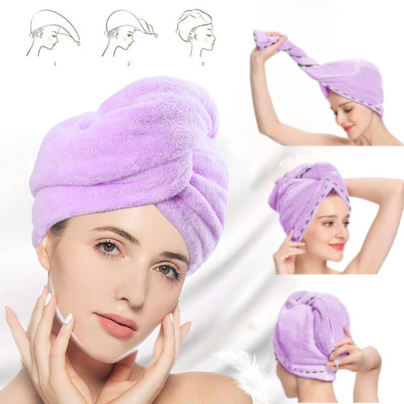 Eco Friendly Super Absorbent Hair Towel Wrap