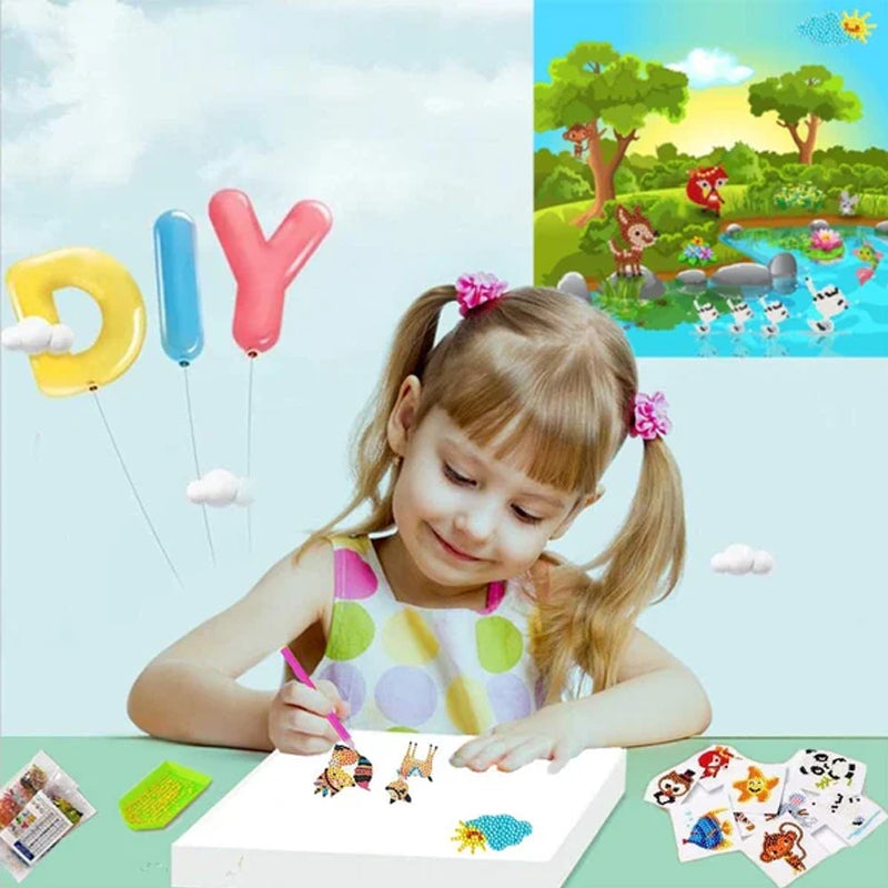 🌷🌷🌷DIY Children's FreeSstick Cartoon Diamond Painting