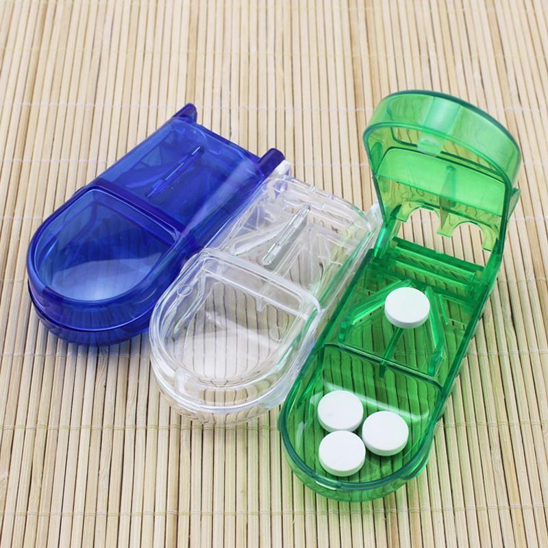 Portable Pill Cutter Pill Organizer