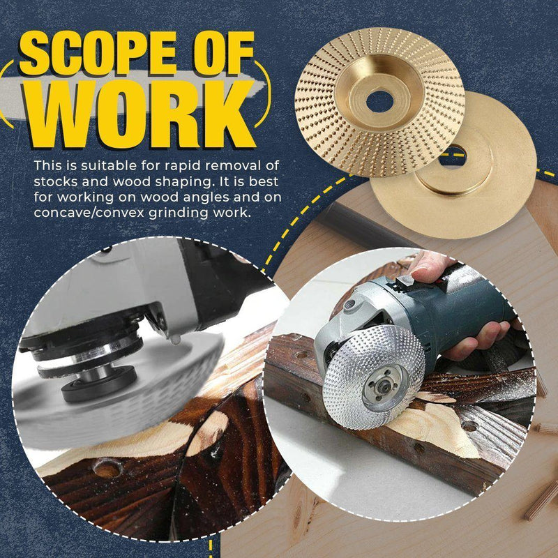 Woodworking Angle Grinder Dish