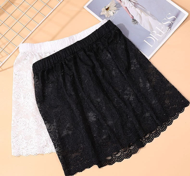 Women High Waist Fake Top Lower Sweep