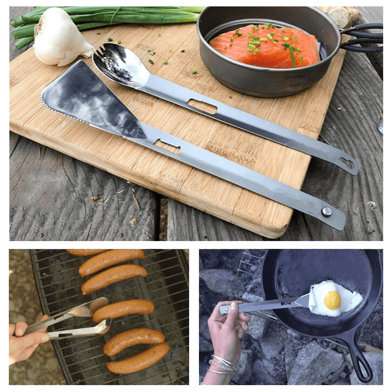 Hirundo® Titanium Outdoor Cooking Multi-Function Tool