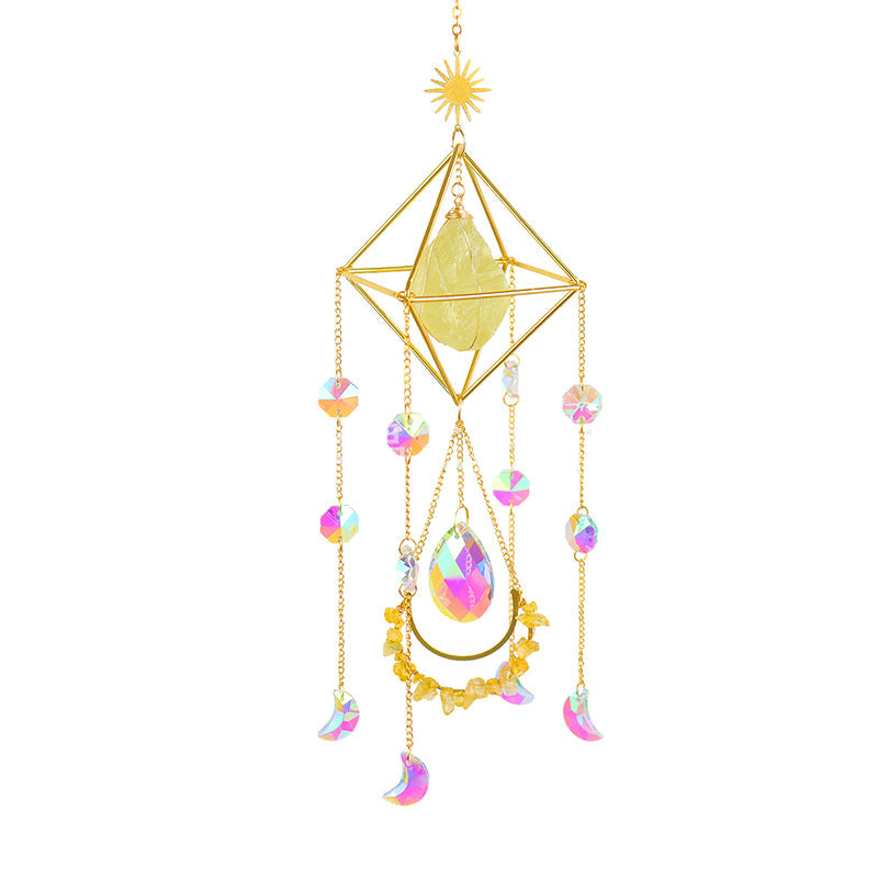 Colorful Gravel Decorative Pendant