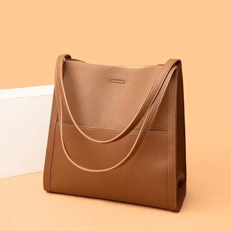 Solid Color Simple Shoulder Bag