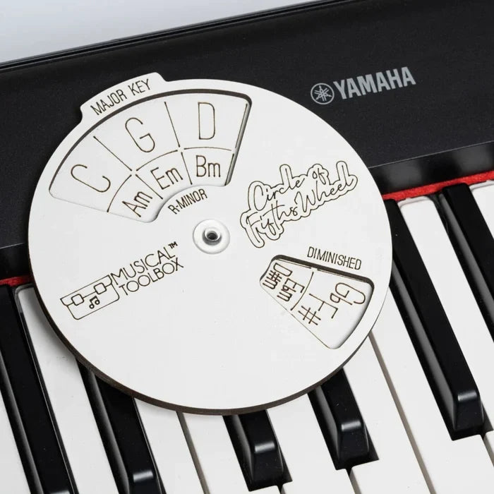 🎶Circle of Fifths Wooden Musician Melody Wheel