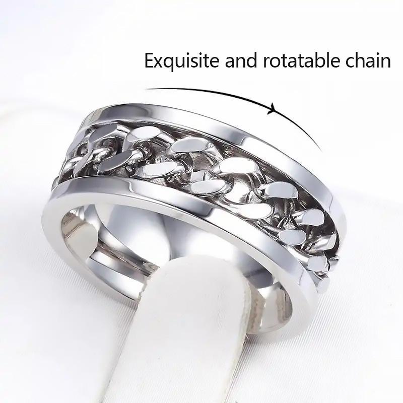 Titanium Steel Rotatable Chain Ring