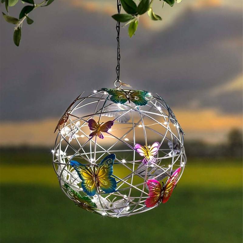 ✨Hanging Butterflies with Solar LED Light Ornament