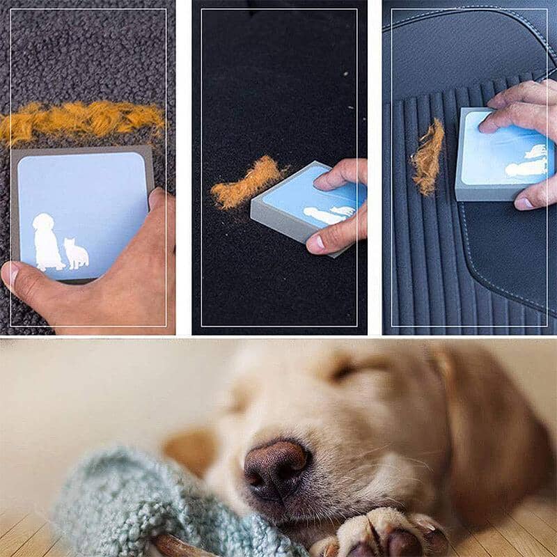 Magic Pet Hair Foam Block Erasing