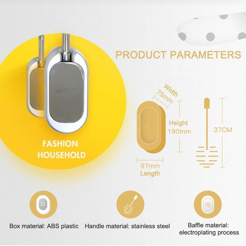 HOME WALL-MOUNTED TOILET BRUSH HOLDER