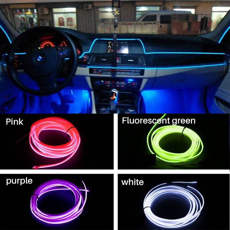 ✨4-in-1 Line Automotive LED Atmosphere Light✨