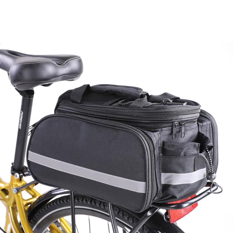 Bike Rear Bag with Water Bottle Pocket