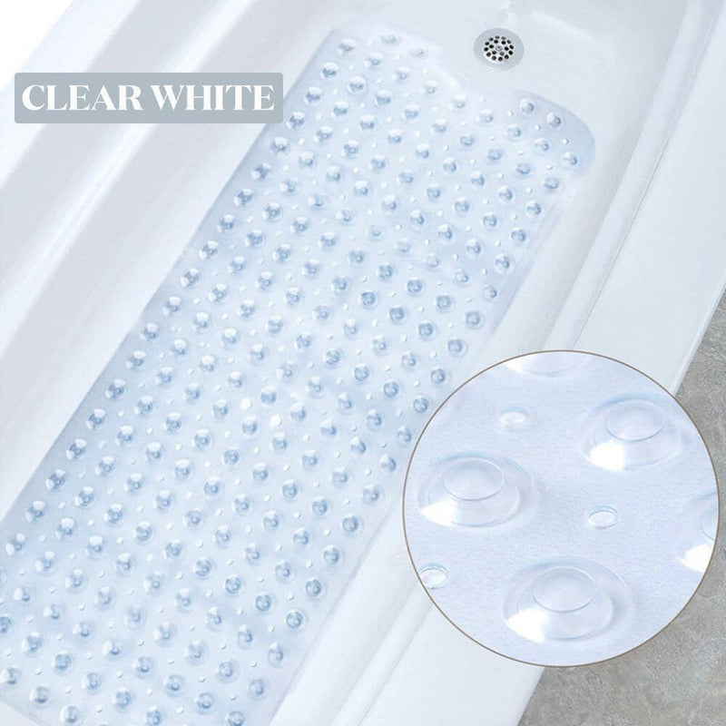 Large Long Non Slip Bathroom Bath Mat for Tub and Shower
