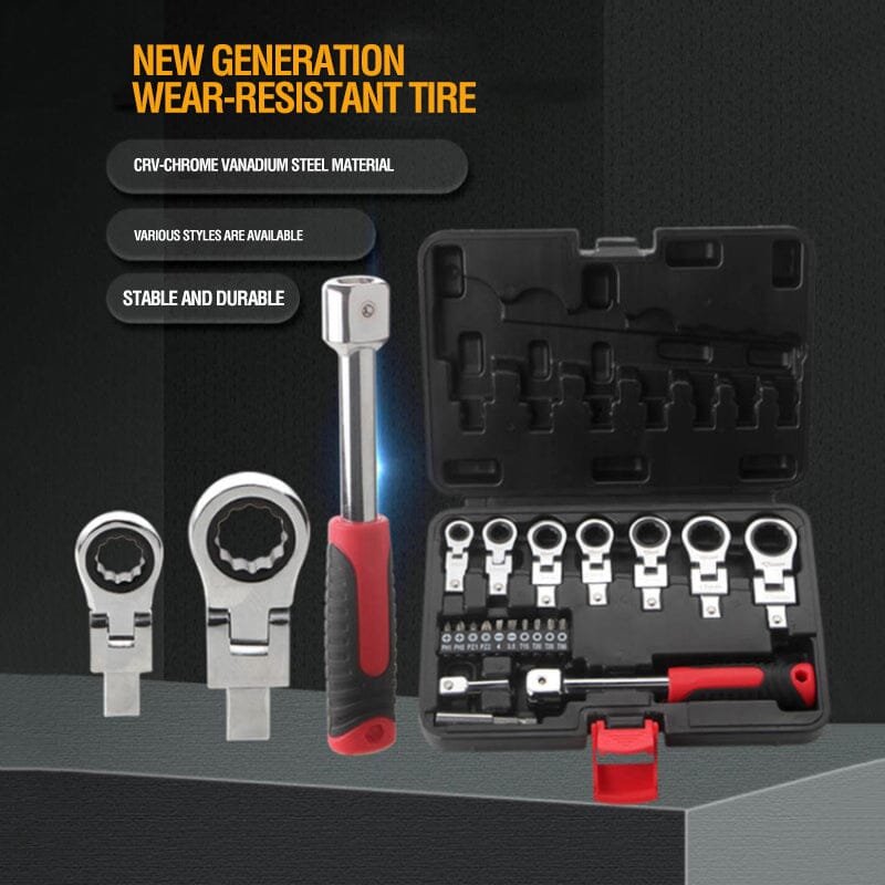 Detachable Ratchet Wrench Set