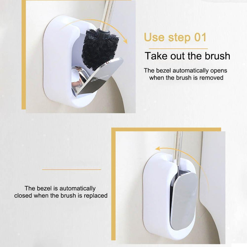 HOME WALL-MOUNTED TOILET BRUSH HOLDER