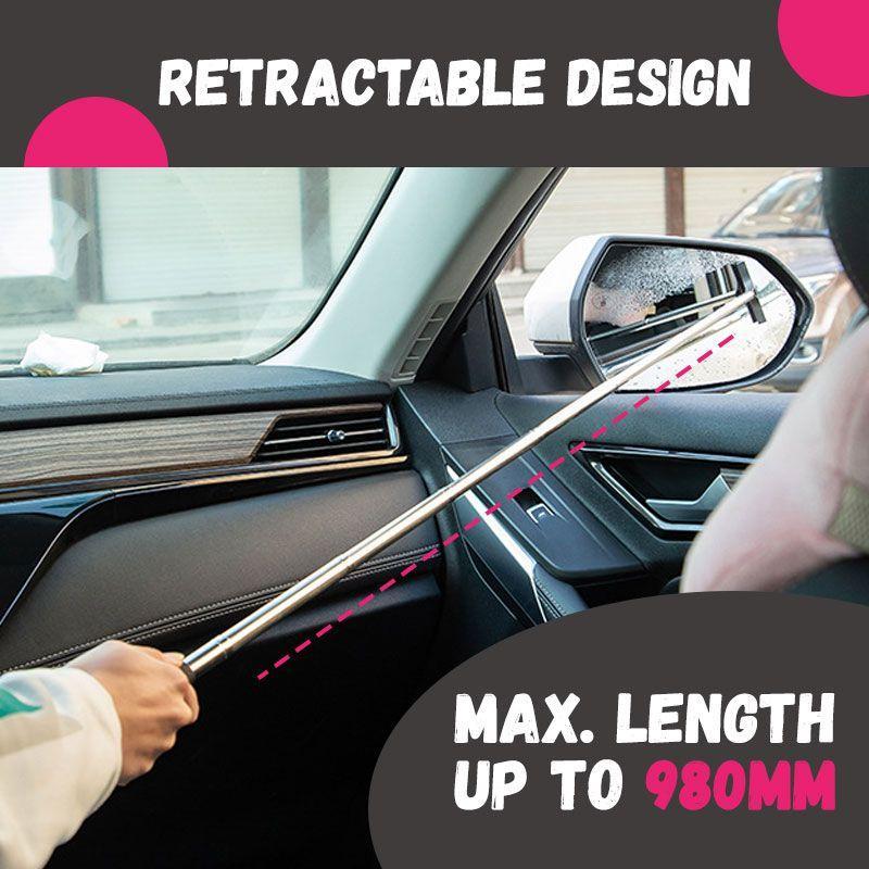 Retractable Rearview Mirror Wiper