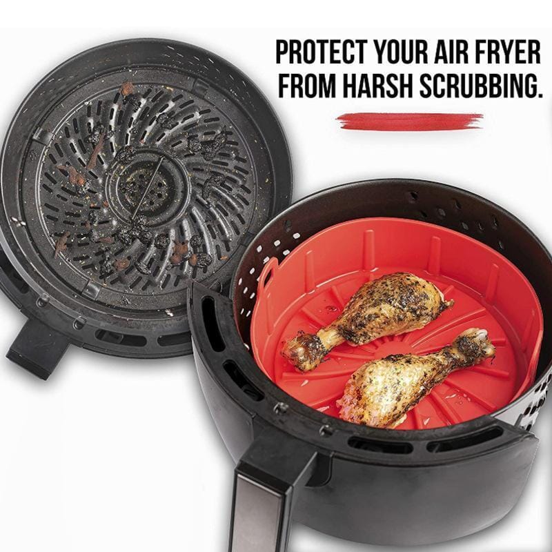 Reusable Air Fryer Silicone Pot Multifunctional Liner Bakeware
