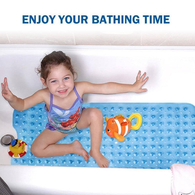Large Long Non Slip Bathroom Bath Mat for Tub and Shower