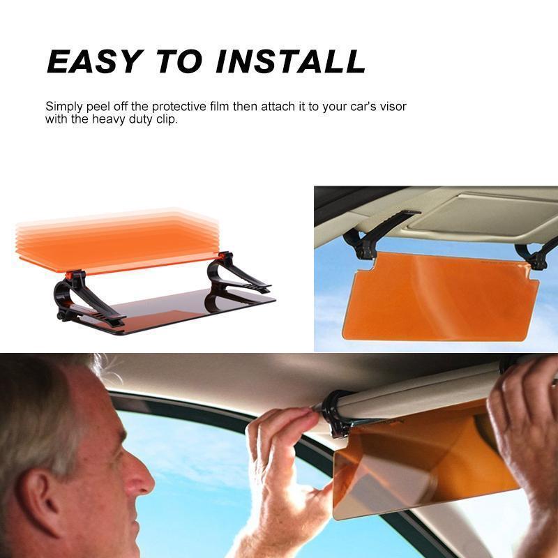 Car HD Anti-Glare Sun Visor