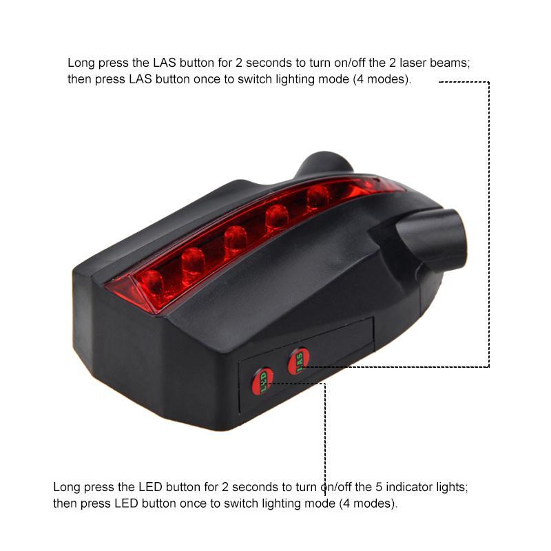 Bike Projection Tail Light