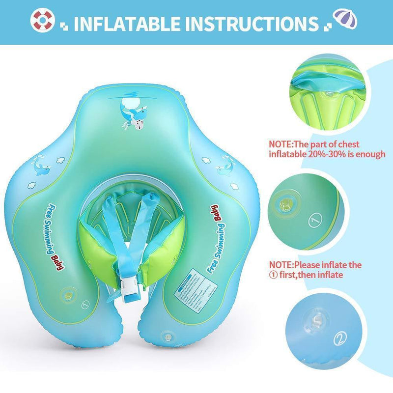 Children Waist Inflatable Floats Swimming Pool Toys