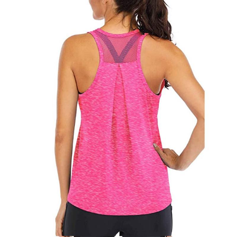 Women loose mesh tank top