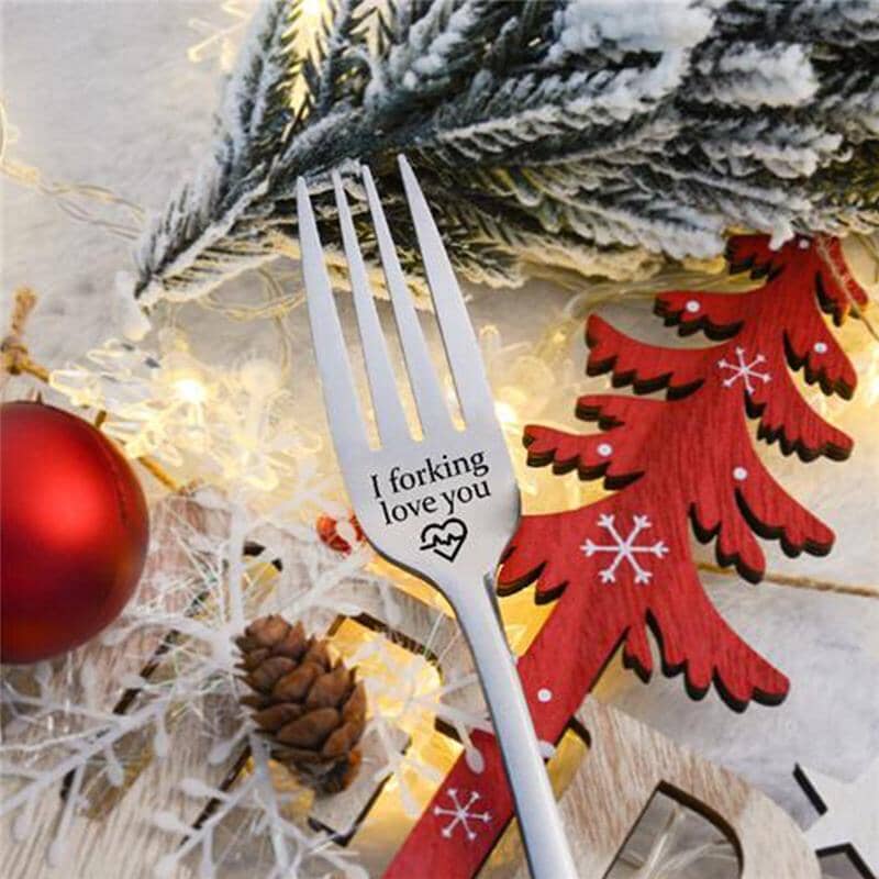 Engraved Fork - Best Funny Gift For Loved One💕