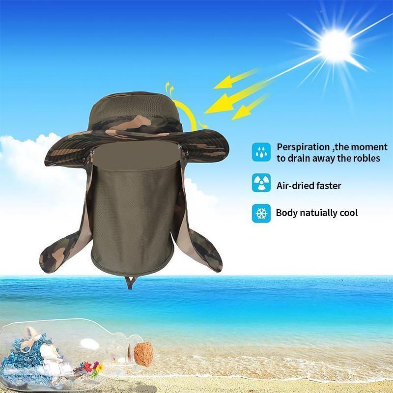OUTDOOR SUNHAT-(Shape-able, Crush-able, Fold-able, Ultra Wind Resistant)