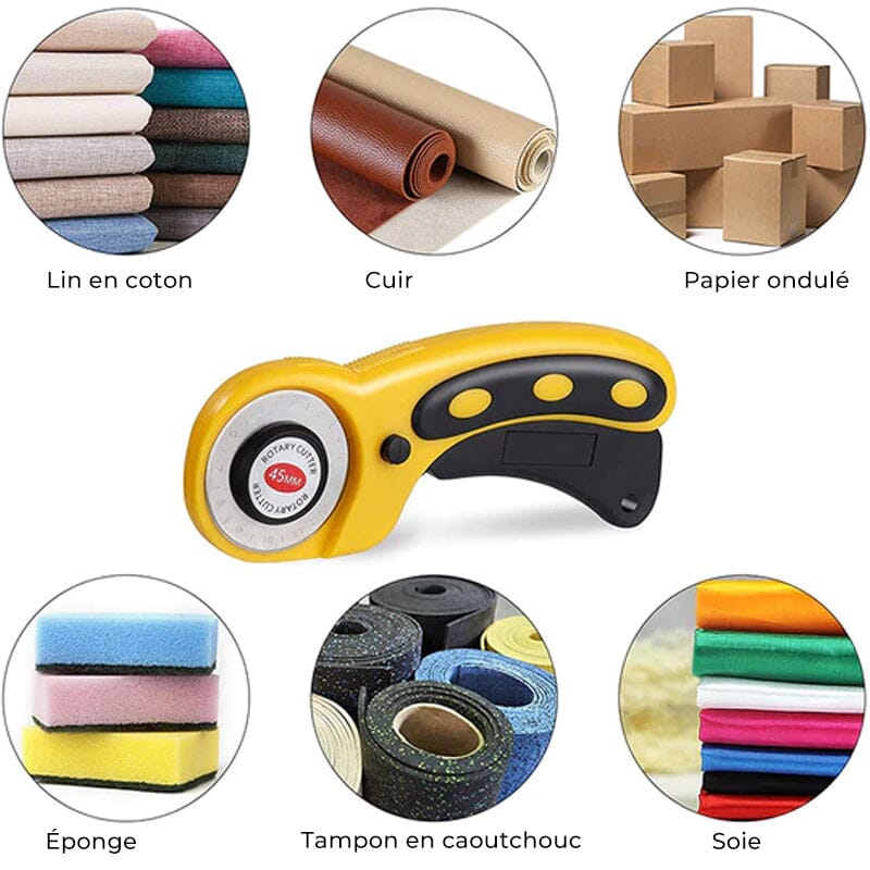 Lames Rotatives Revêtues de Titane de 45 mm