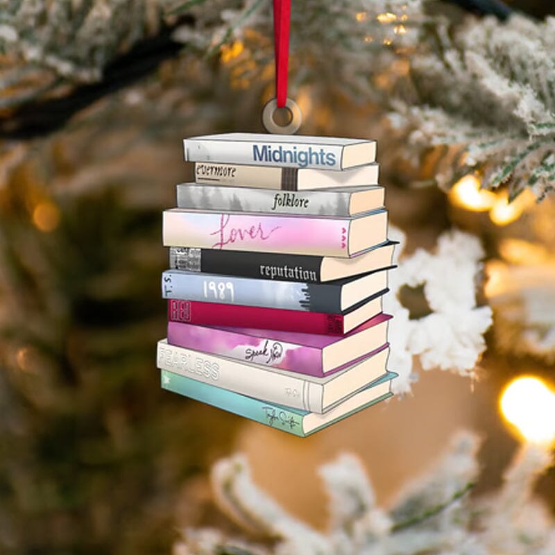 Taylor Albums as Books Ornament📕