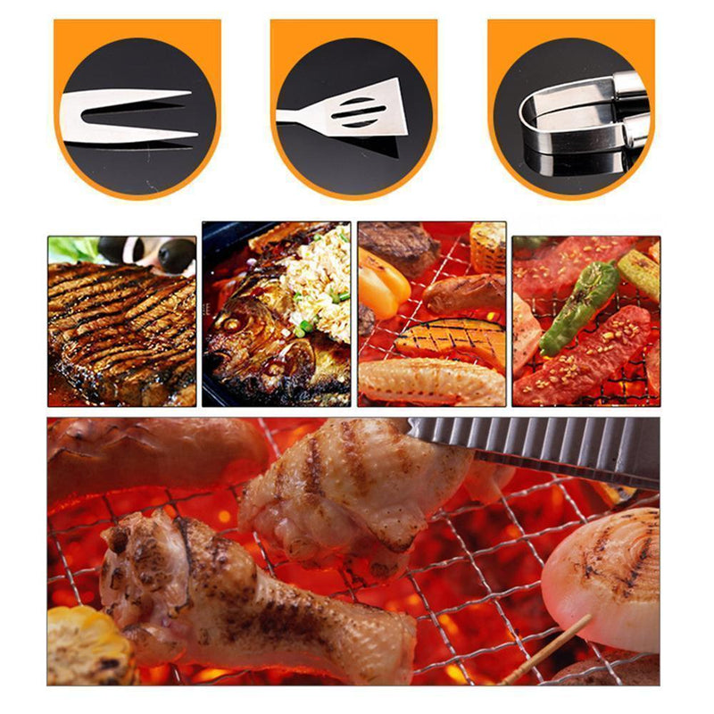 Barbecue Grilling Accessories, 3 Pieces set