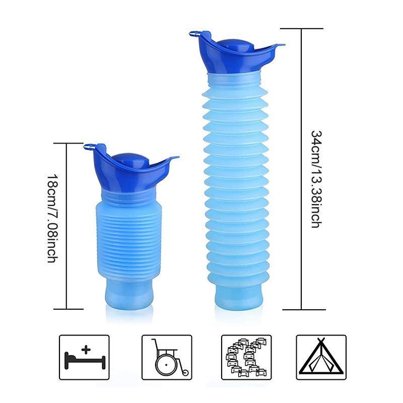 Pocket-sized toilets for urgent needs