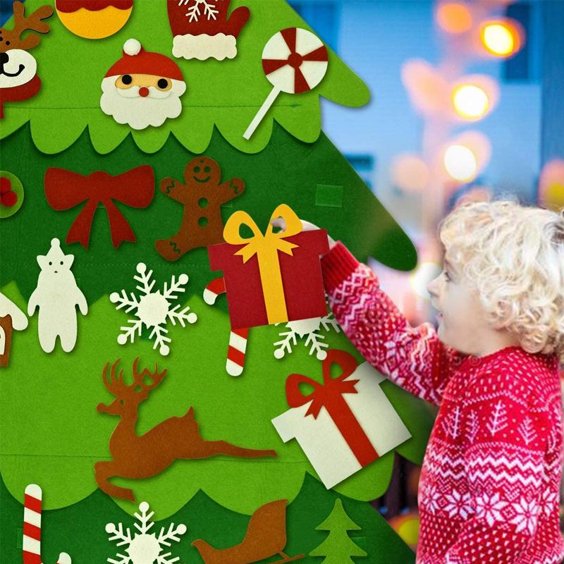 DIY Felt Christmas Tree (2022 NEW UPGRADED)