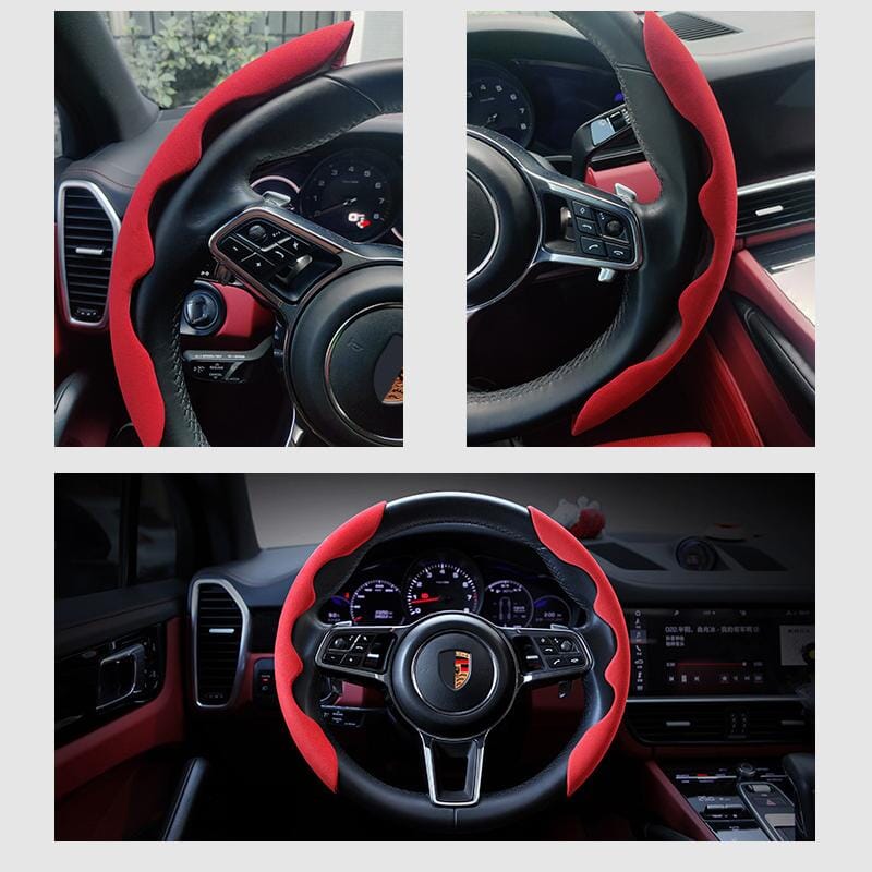 Car Anti-Skid Plush Steering Wheel Cover