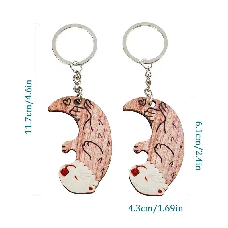 💕Lovers Otter Keychain|Gift for lover